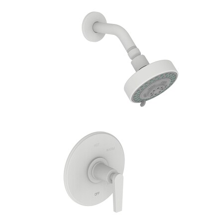 Newport Brass Balanced Pressure Shower Trim Set in Matte White 3-2974BP-52